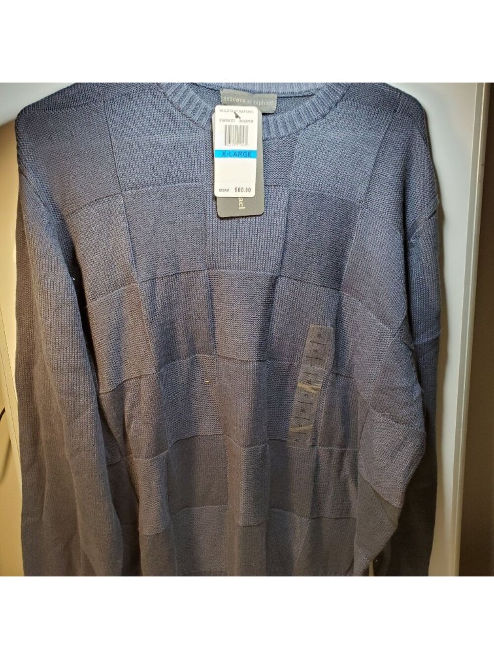 Men's Tricots St. Raphael Crew Neck Sweater New with Tags